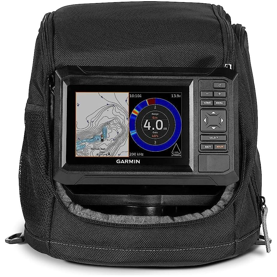 Garmin ECHOMAP UHD2 55cv Ice Fishing Bundle with Garmin Navionics+™ Maps for Canada Inland and Coastal