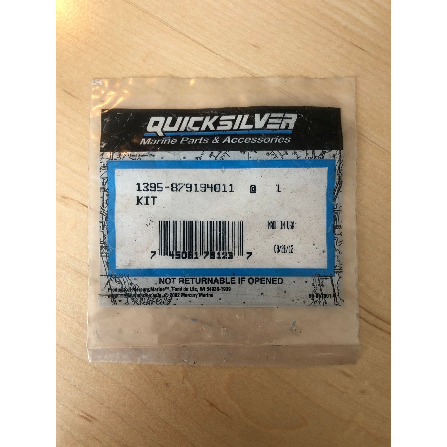 1395-879194011 Quicksilver Mercury Mariner Carburetor Inlet Valve