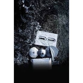 Martyr Limited Clearance Metric Shaft Anode With Stainless Steel Allen Head, Zinc 194-CMC25EURO